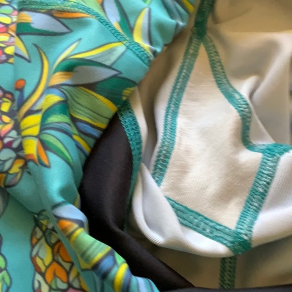 Pineapple 🍍 8” Bermuda Bike Shorts - Picture 5 of 6